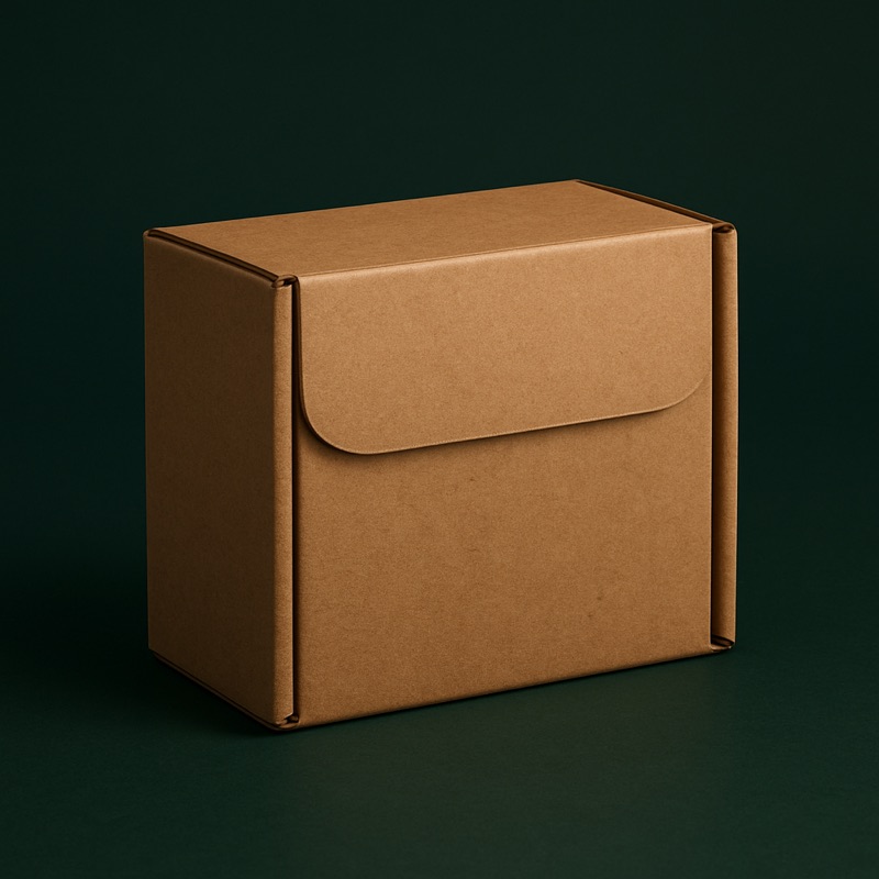 Roll End Tuck Top Corrugated — custom packaging by TWO Packaging