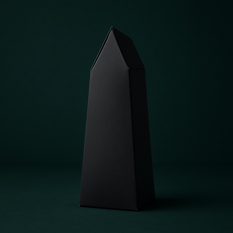 Triangular Tube Box — custom packaging by TWO Packaging