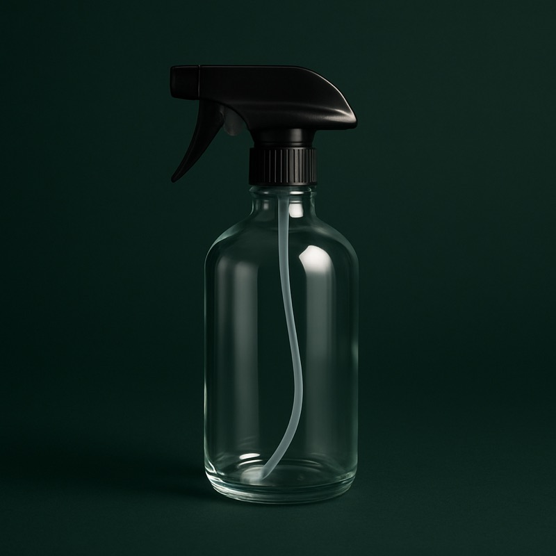 Spray Bottle (Glass) — custom packaging by TWO Packaging