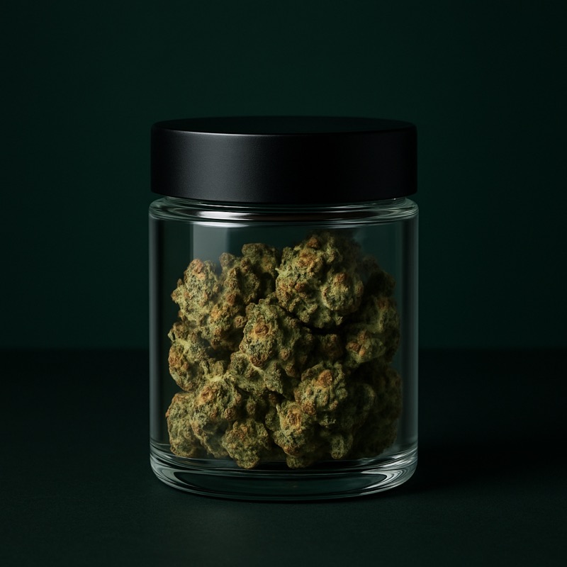 Straight-Sided Glass Jar — custom packaging by TWO Packaging
