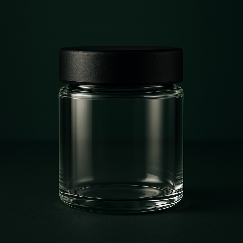 Wide Mouth Glass Jar — custom packaging by TWO Packaging