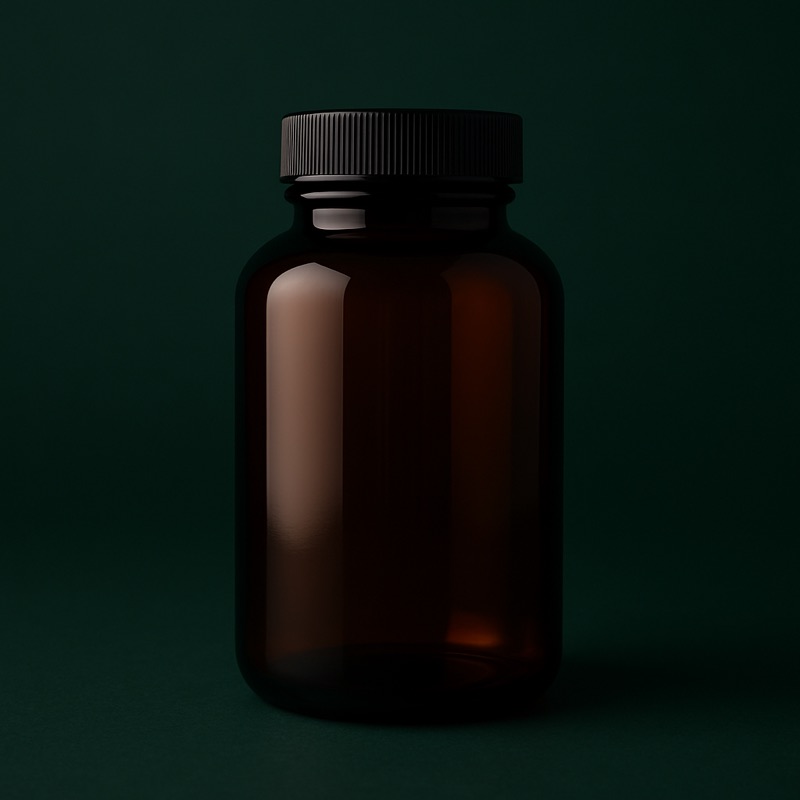 Amber PET Bottle — custom packaging by TWO Packaging