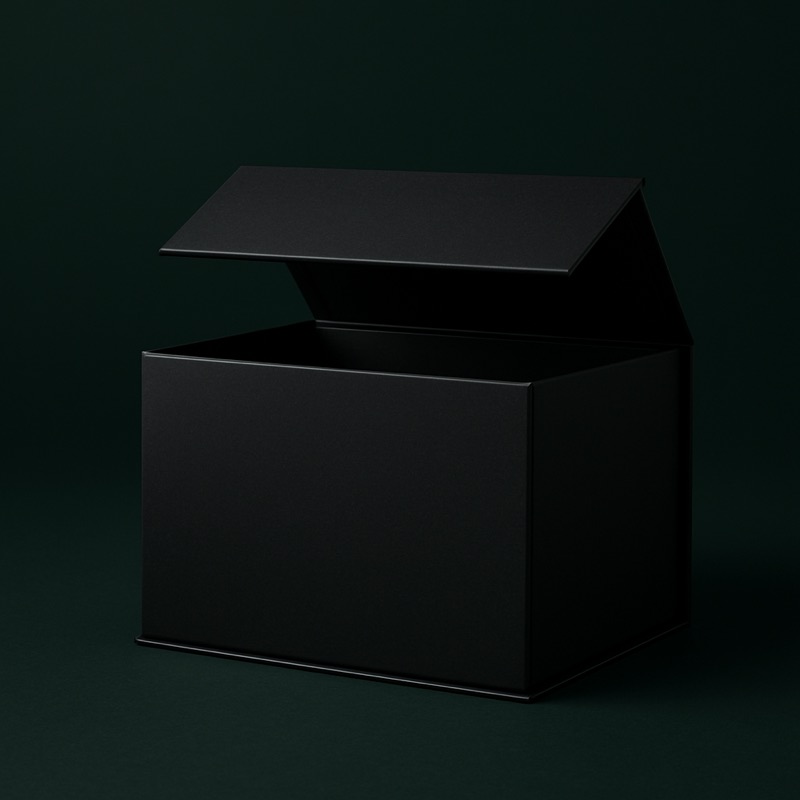 Magnetic Closure Box (Single Flap) — custom packaging by TWO Packaging