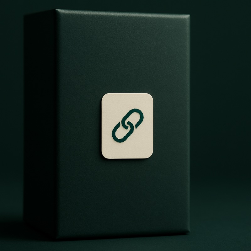Blockchain Authentication Tag — custom packaging by TWO Packaging