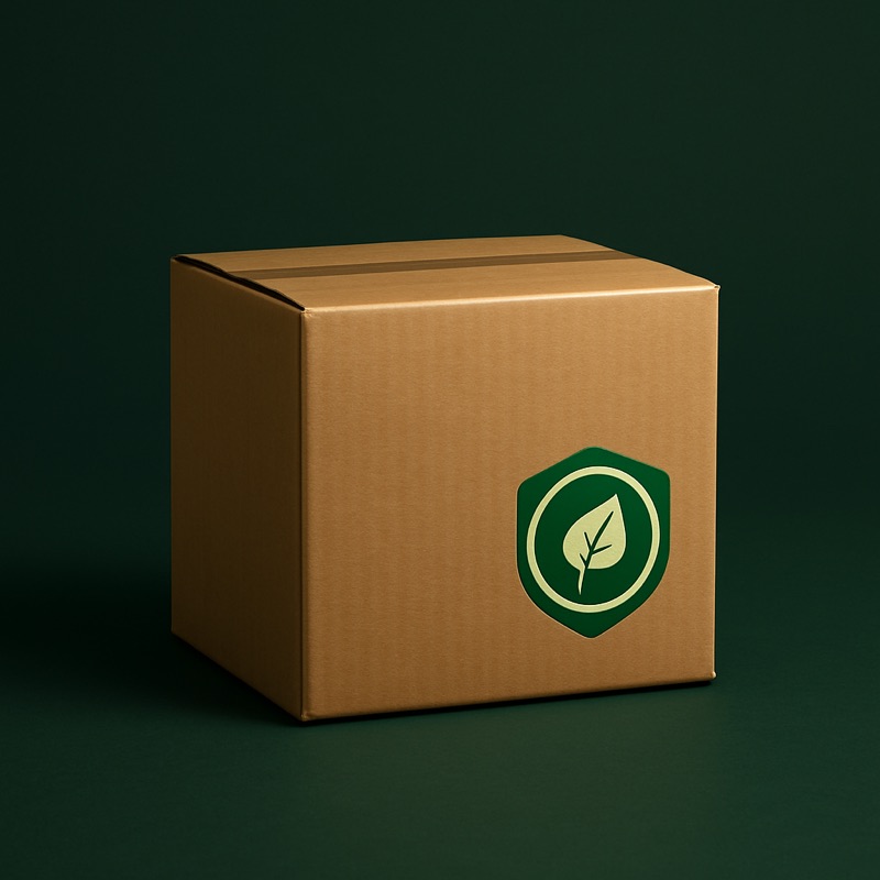 Carbon-Neutral Shipping Box — custom packaging by TWO Packaging